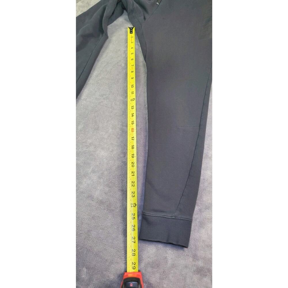 Gymshark Bold Jogger Mens Sz S Black Graphic Sweatpants A1A3W C28-94 - Picture 4 of 11